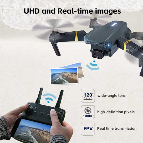 SkyFold 998W – Drone HD Plegable con WiFi