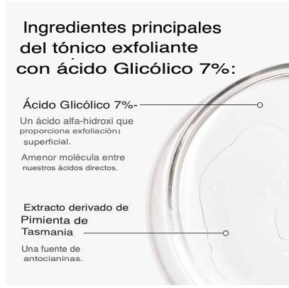 TÓNICO EXFOLIANTE CON ÁCIDO GLICÓLICO 7% - THE ORDINARY