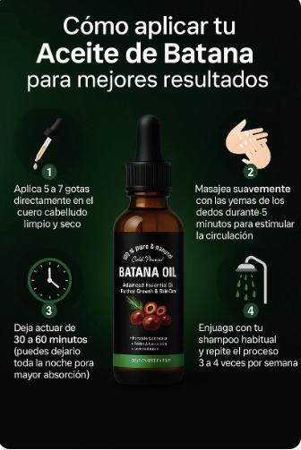 Aceite de Batana 100% puro